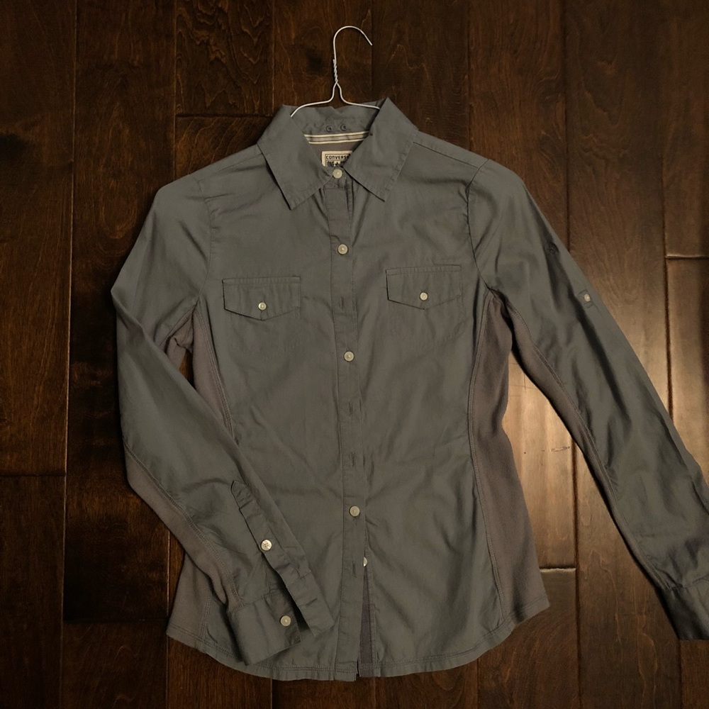 Converse One Star button shirt